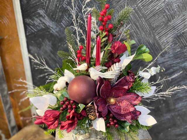 Christmas composition | ծաղիկներ, ծաղկեպսակներ, բույսեր - առաքում Երևան
