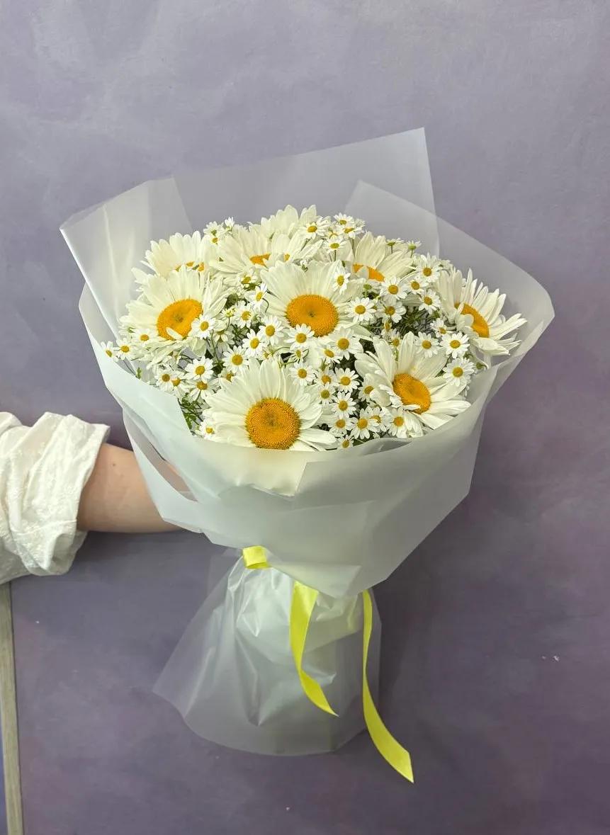 Chrysanthemum and gerbera in one bouquet | ծաղիկներ, ծաղկեպսակներ, բույսեր Երևան