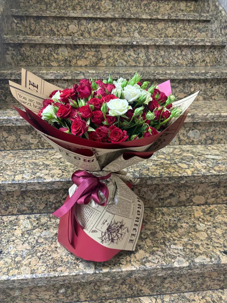 Bunch of roses | ծաղիկներ, ծաղկեպսակներ, բույսեր Երևան
