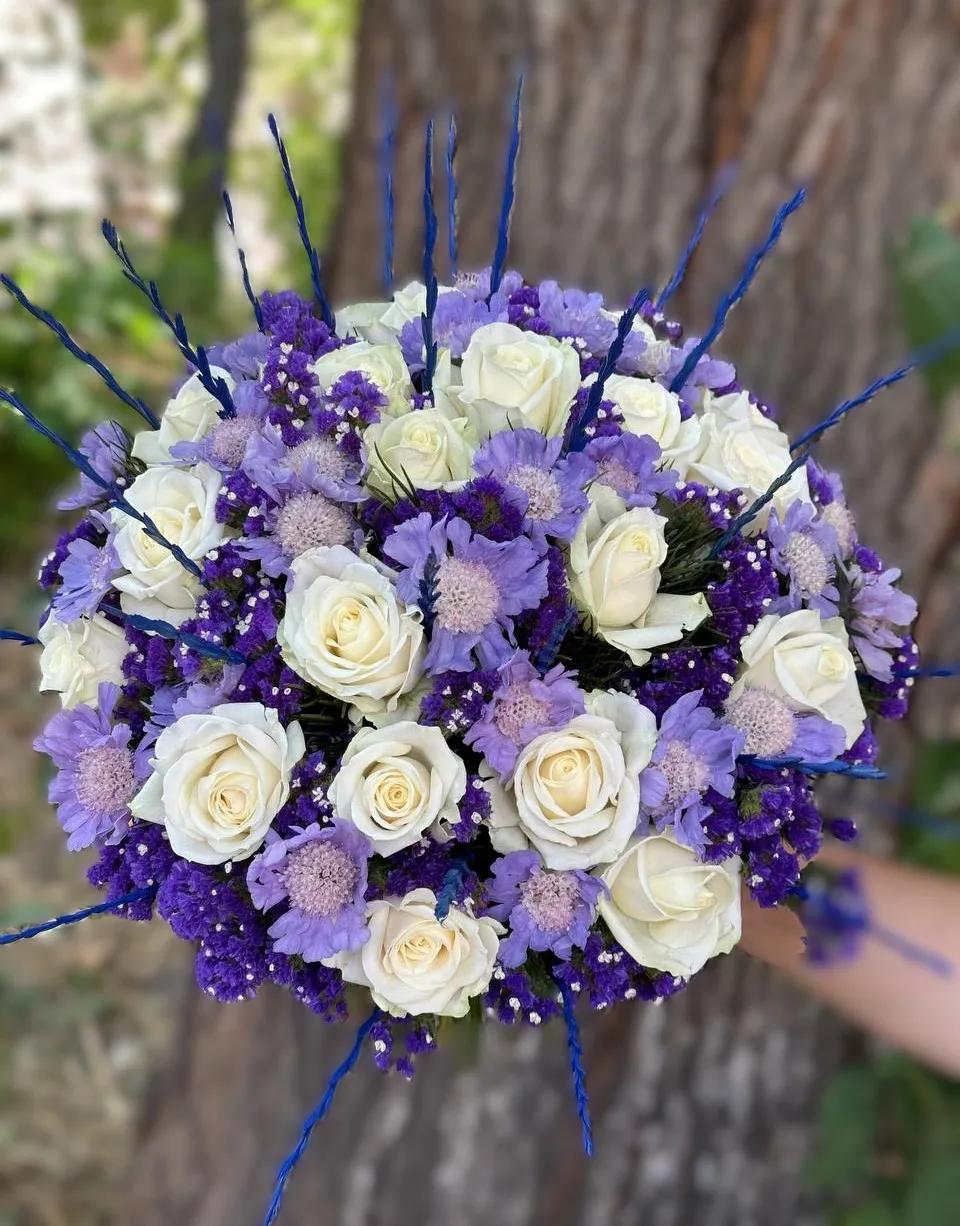 Purple bunch | ծաղիկներ, ծաղկեպսակներ, բույսեր Երևան