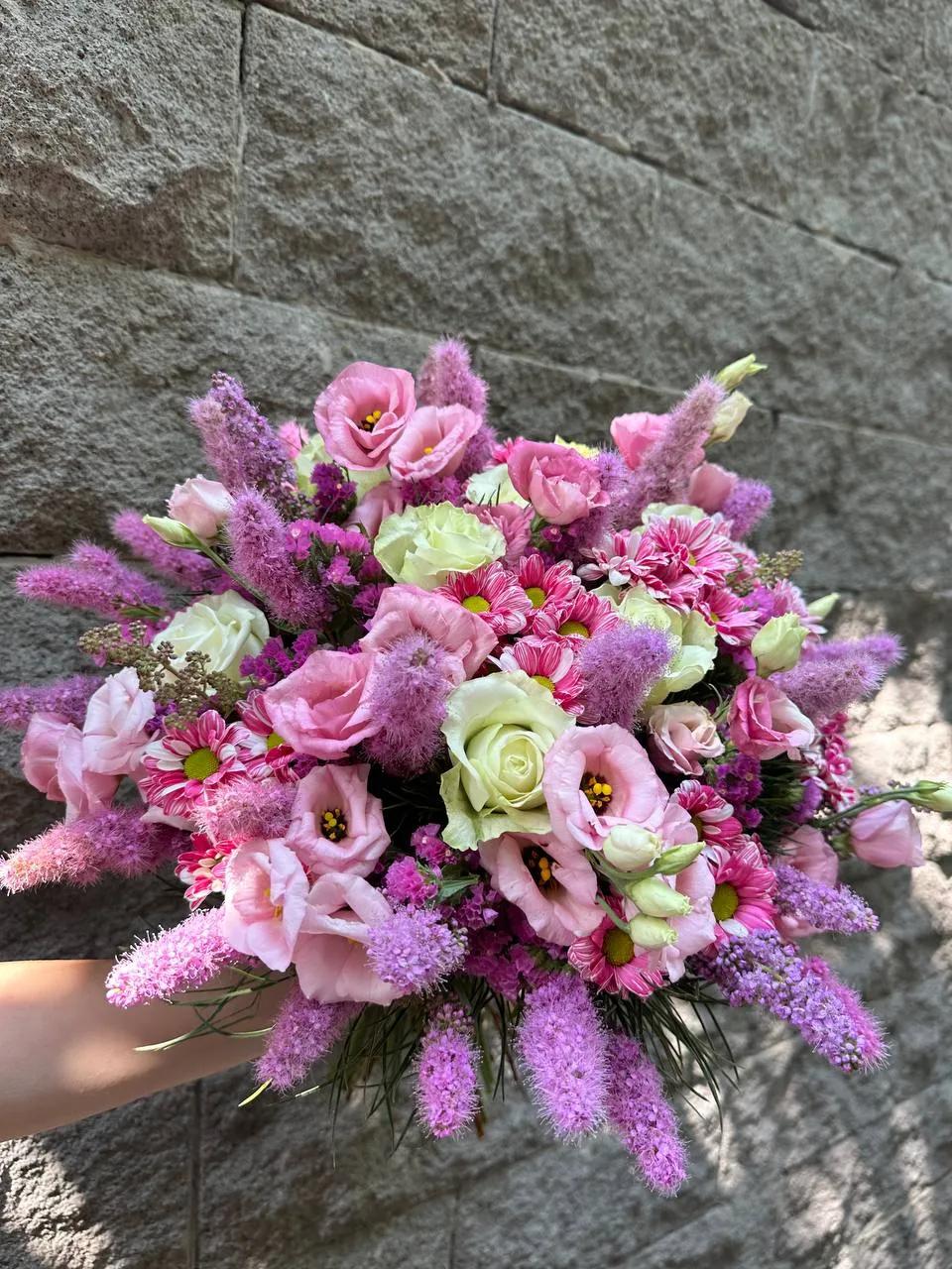 Pink bouquet | ծաղիկներ, ծաղկեպսակներ, բույսեր Երևան