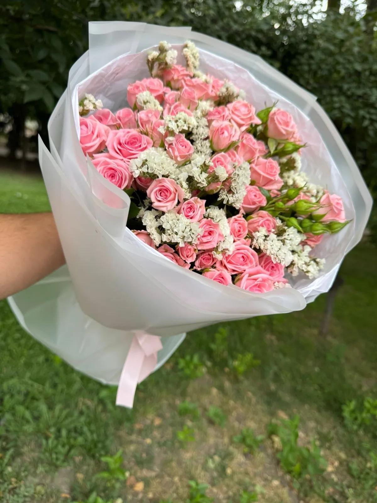 Pink bouquet | ծաղիկներ, ծաղկեպսակներ, բույսեր Երևան