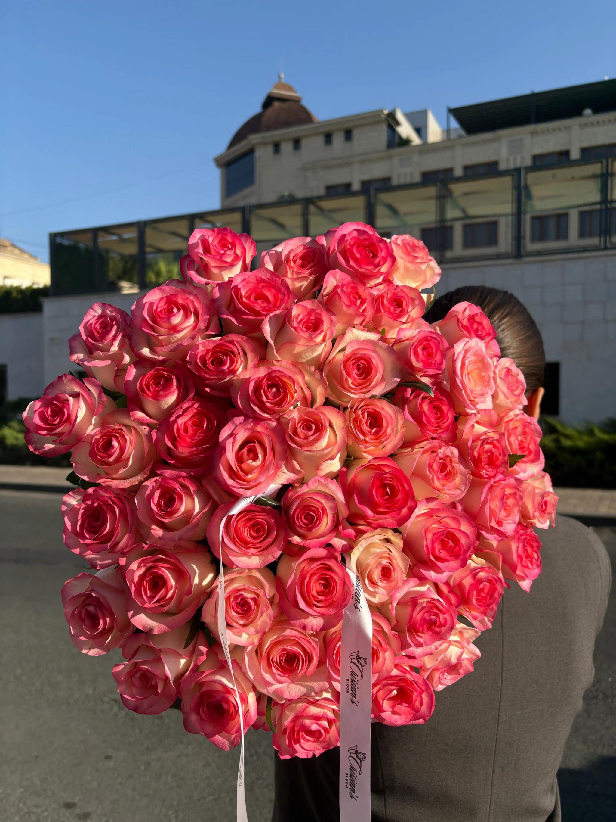Bouquet of roses "Jumilia" | ծաղիկներ, ծաղկեպսակներ, բույսեր Երևան