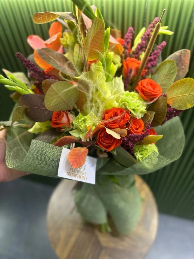 Осенний творческий букет | ծաղիկներ, ծաղկեպսակներ, բույսեր - առաքում Երևան