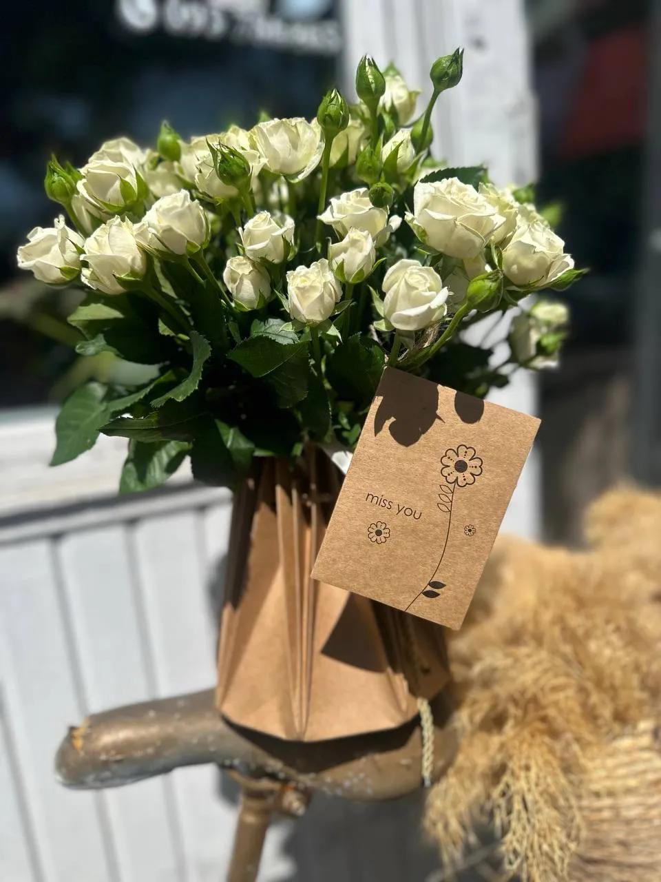 White bunch | ծաղիկներ, ծաղկեպսակներ, բույսեր Երևան