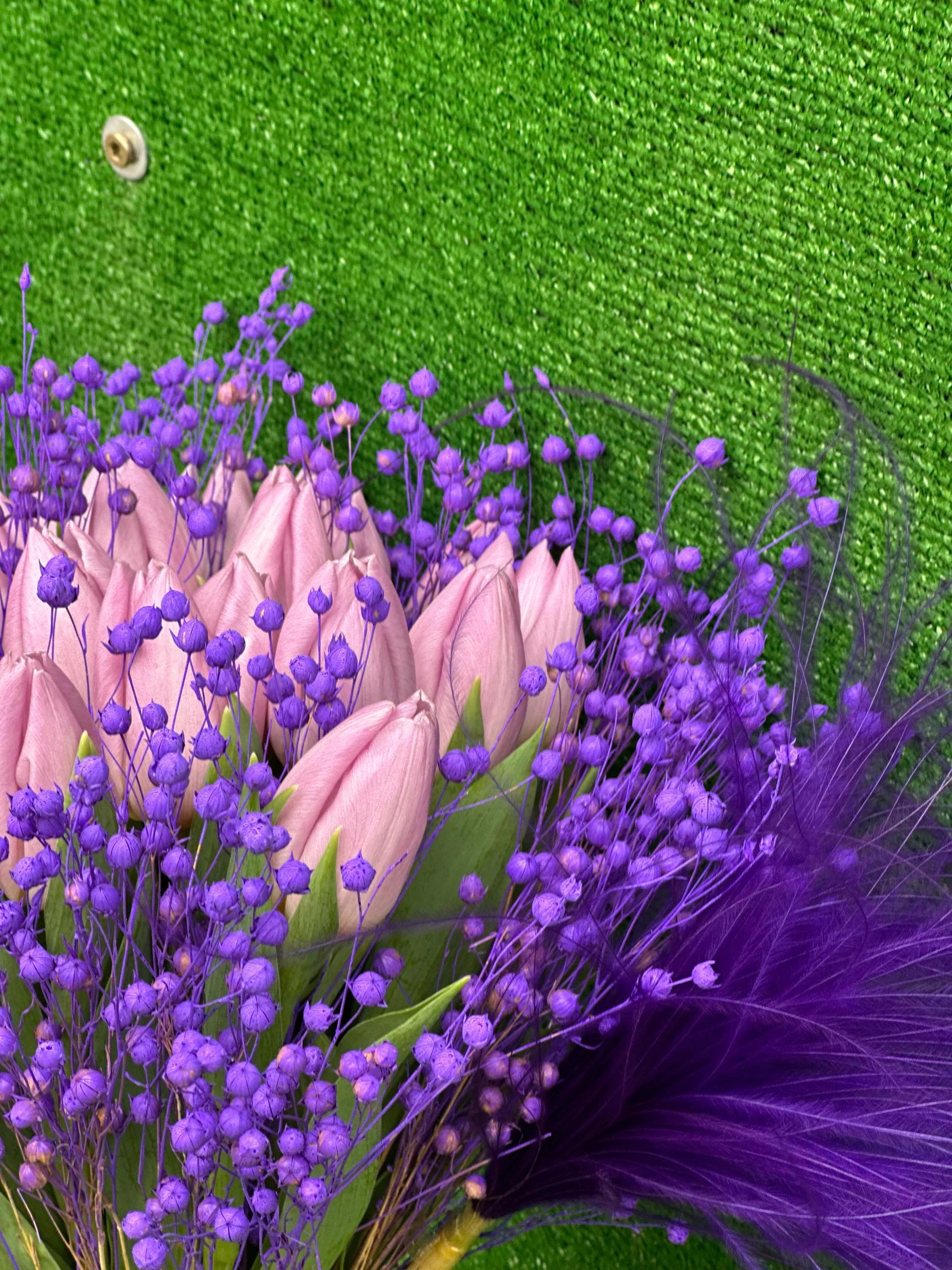 Blue tulips | ծաղիկներ, ծաղկեպսակներ, բույսեր Երևան