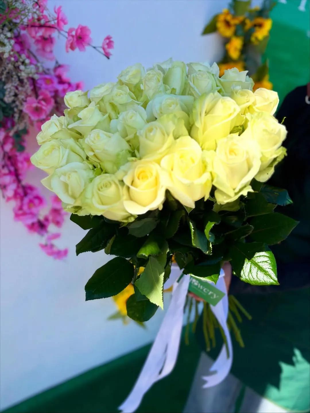 White roses | ծաղիկներ, ծաղկեպսակներ, բույսեր Երևան