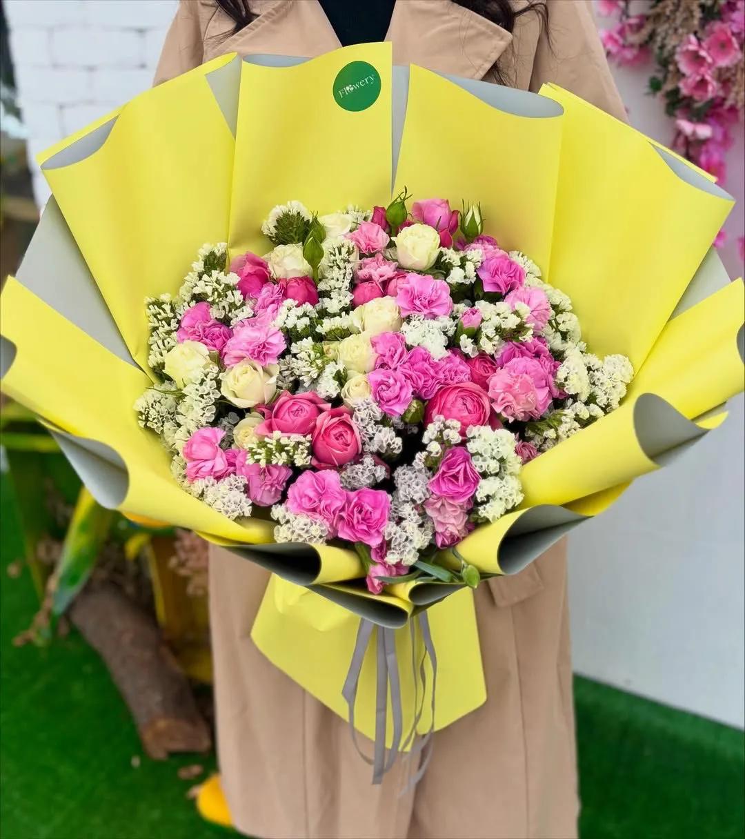 Bunch "Color Mix" | ծաղիկներ, ծաղկեպսակներ, բույսեր Երևան