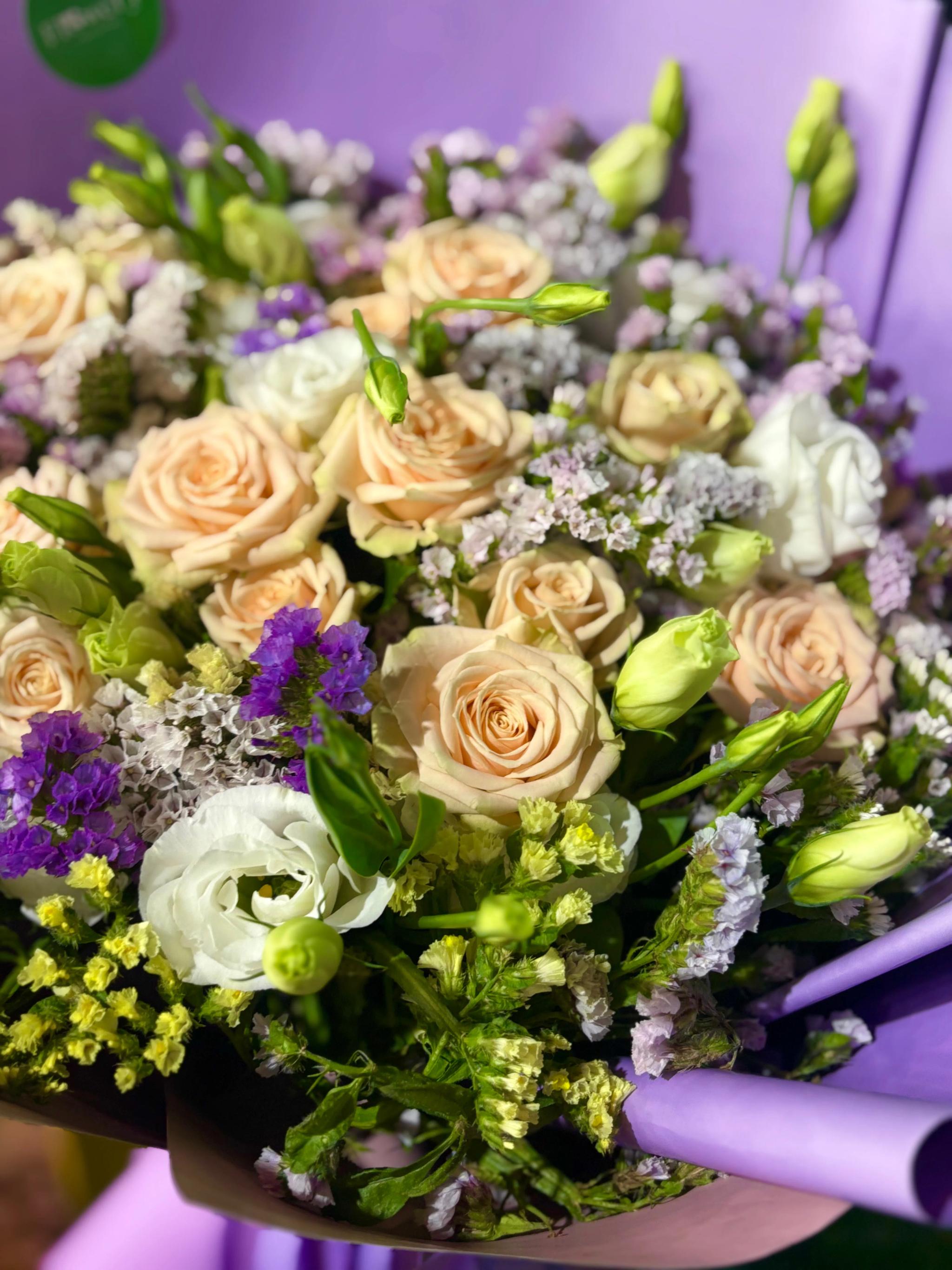 Purple bunch | ծաղիկներ, ծաղկեպսակներ, բույսեր Երևան
