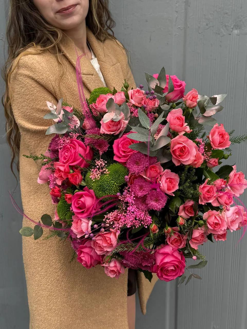 Pink bouquet | ծաղիկներ, ծաղկեպսակներ, բույսեր Երևան