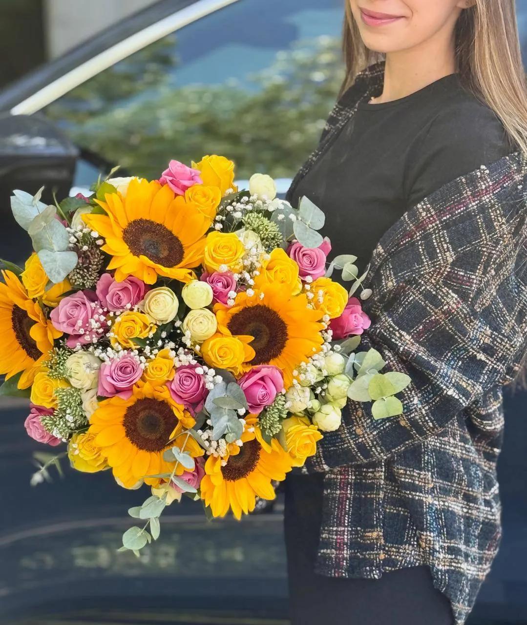 Sunny bunch | ծաղիկներ, ծաղկեպսակներ, բույսեր Երևան