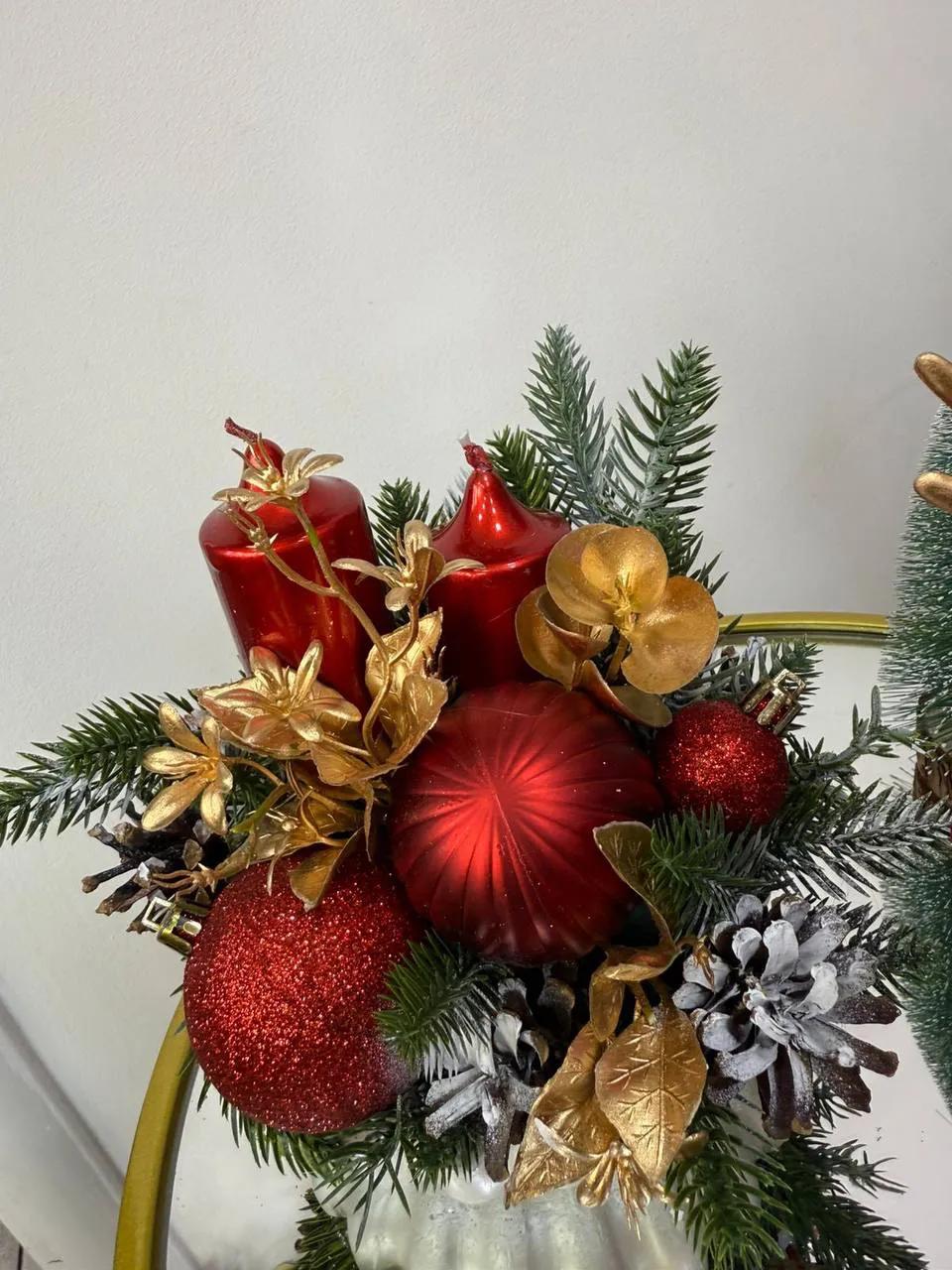 Christmas composition | ծաղիկներ, ծաղկեպսակներ, բույսեր Երևան