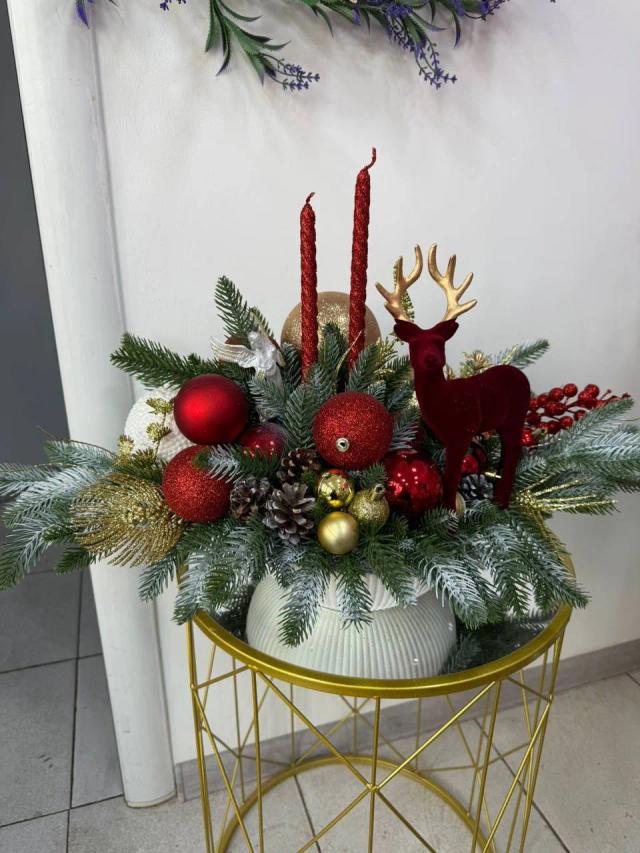 Christmas composition | ծաղիկներ, ծաղկեպսակներ, բույսեր - առաքում Երևան
