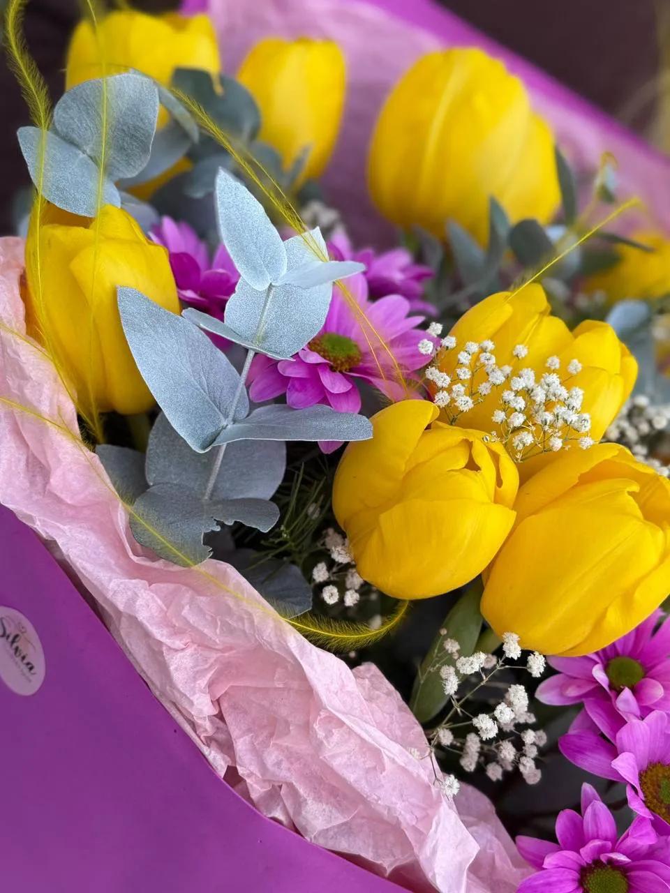 Elegant bouquet of pink | ծաղիկներ, ծաղկեպսակներ, բույսեր Երևան