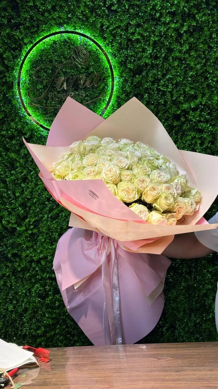A bunch of white roses | ծաղիկներ, ծաղկեպսակներ, բույսեր Երևան