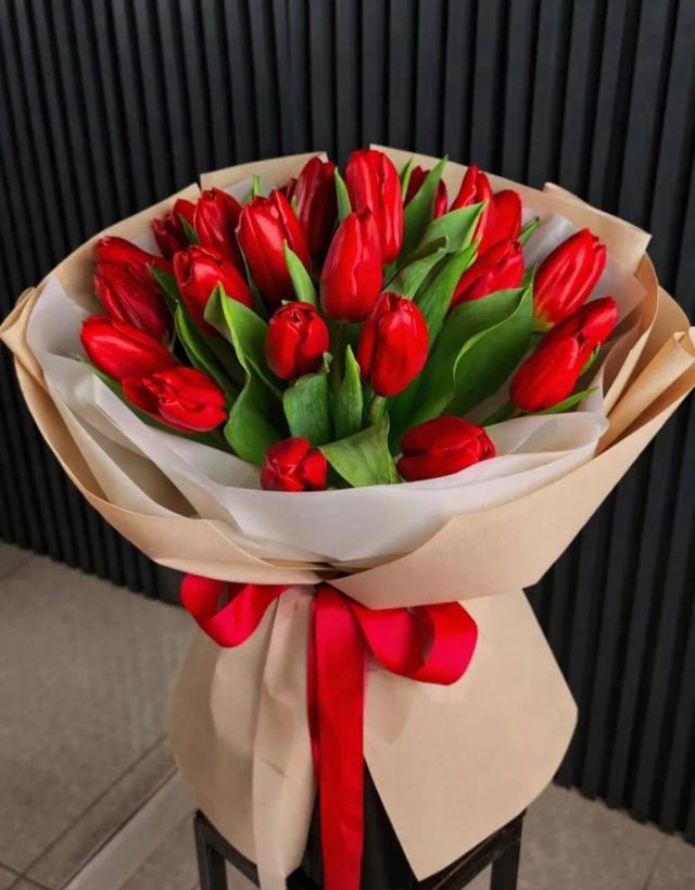 Fiery red tulips | ծաղիկներ, ծաղկեպսակներ, բույսեր - առաքում Երևան Fiery red tulips | ծաղիկներ, ծաղկեպսակներ, բույսեր - առաքում Երևան