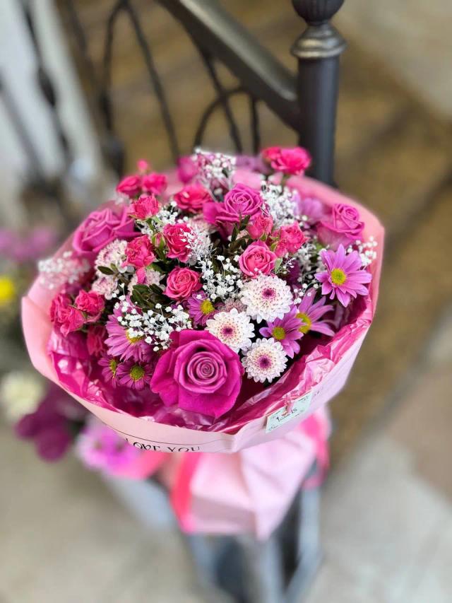 Pink bouquet | ծաղիկներ, ծաղկեպսակներ, բույսեր - առաքում Երևան Pink bouquet | ծաղիկներ, ծաղկեպսակներ, բույսեր - առաքում Երևան