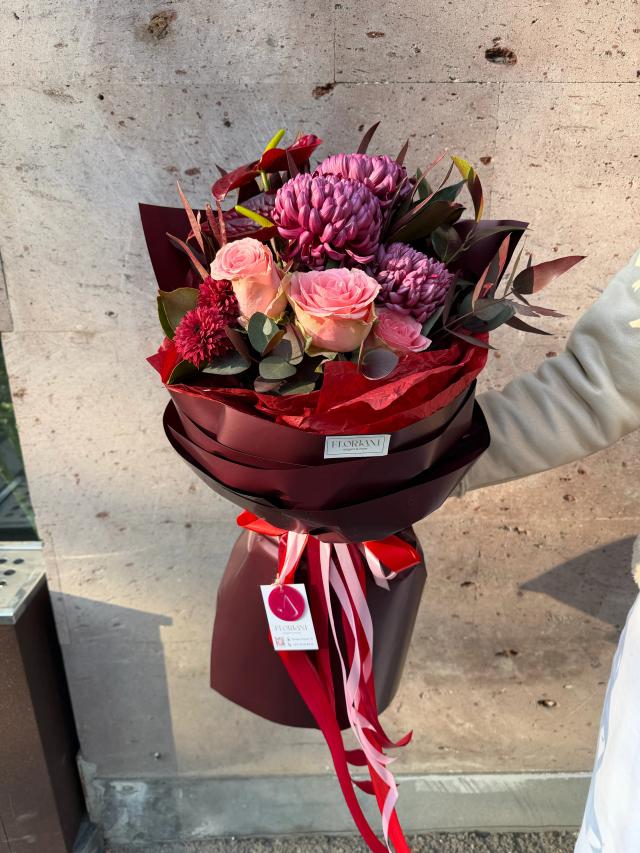 Bordeaux bunch | ծաղիկներ, ծաղկեպսակներ, բույսեր - առաքում Երևան Bordeaux bunch | ծաղիկներ, ծաղկեպսակներ, բույսեր - առաքում Երևան